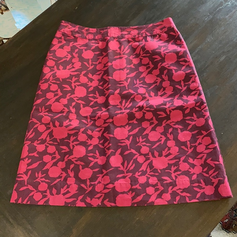 BODEN FLORAL SKIRT